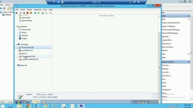 Setup Map drive GPO in Windows Server 2012 R2 смотреть онлайн