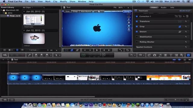 Final Cut Pro Tutorial смотреть онлайн