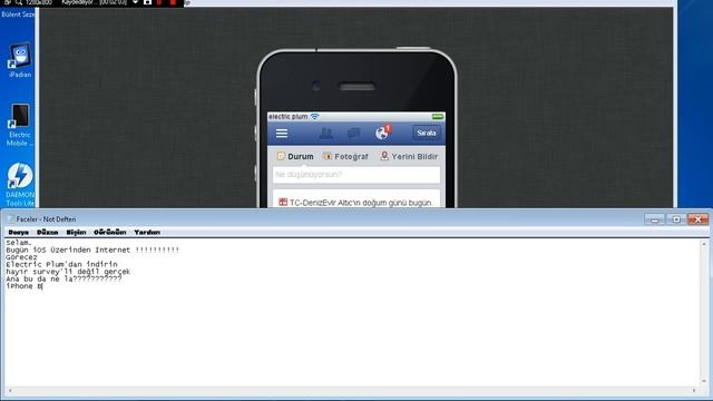 Windows Üzerinden iPhone'daymış gibi bağlanın.Electric Mobile Simulator смотреть онлайн