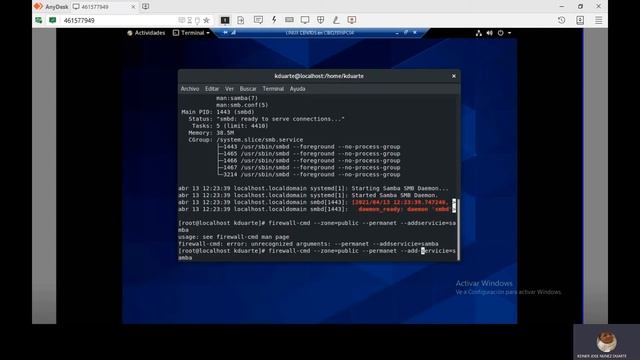 video tutorial de como instalar el paquete de samba parte 1 смотреть онлайн