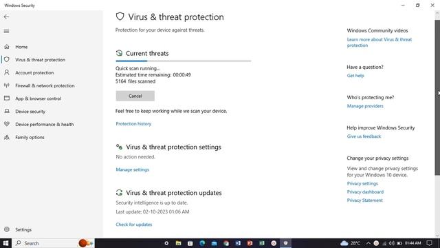 How to scan for Virus and Malware in Windows Defender смотреть онлайн