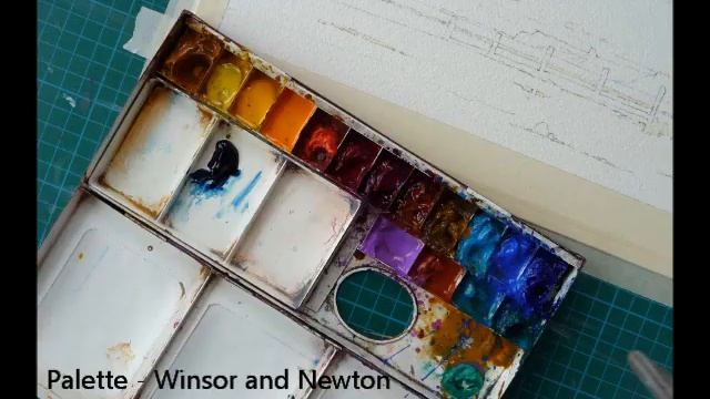 Watercolour demonstration 2.wmv смотреть онлайн