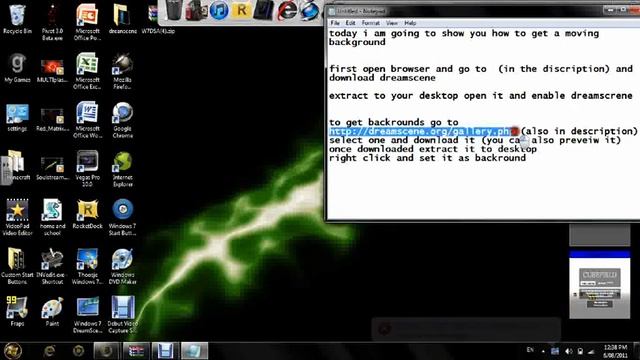 how to get a moving wallpaper on windows 7 смотреть онлайн
