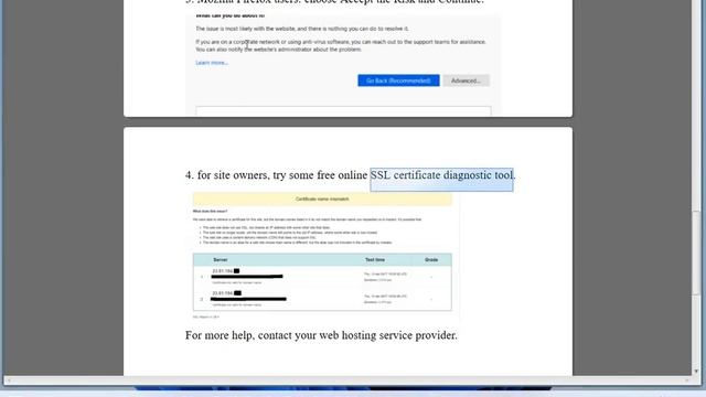 Fix domain server mismatch error in Chrome/Firefox/Edge/IE on Windows смотреть онлайн