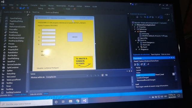 Explicación Programa 12 - Windows Forms c# смотреть онлайн