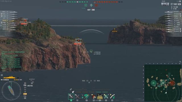Venezia-exterminating DD also 7 kills,4 achievements. смотреть онлайн