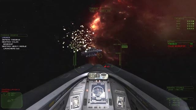 Battlestar galactica space simulator - gameplay смотреть онлайн