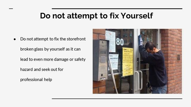 Things to do When Your Storefront Glass Broken смотреть онлайн