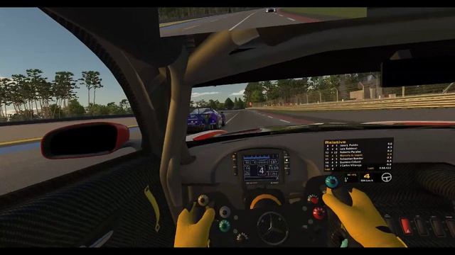 Iracing VRS GT Sprint - Week 10 Le Mans - AMG GT3 - VR Lenovo Explorer смотреть онлайн