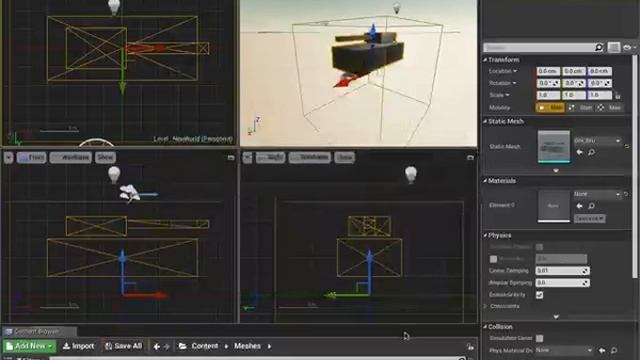UE4で戦車モデリングして載せてみた смотреть онлайн