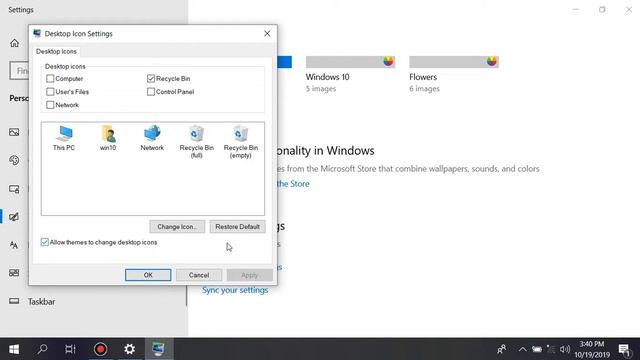 Windows 10 How to Show desktop icons смотреть онлайн