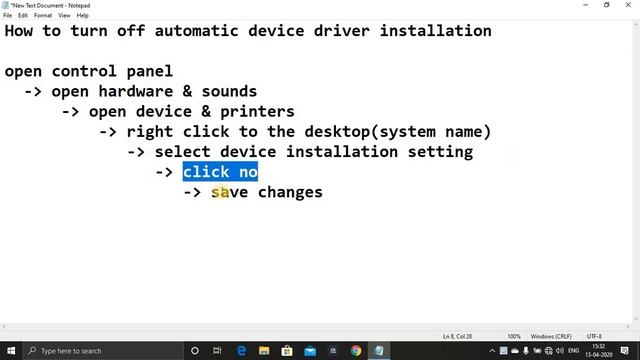 How to Block Automatic Drivers Update in Windows 10_എങ്ങനെ automatic driver ഇൻസ്റ്റാളേഷൻ ഓഫാക്കാം смотреть онлайн
