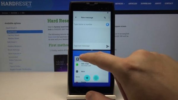 How to Split Screen in Doogee S50 - Android Dual Apps Feature