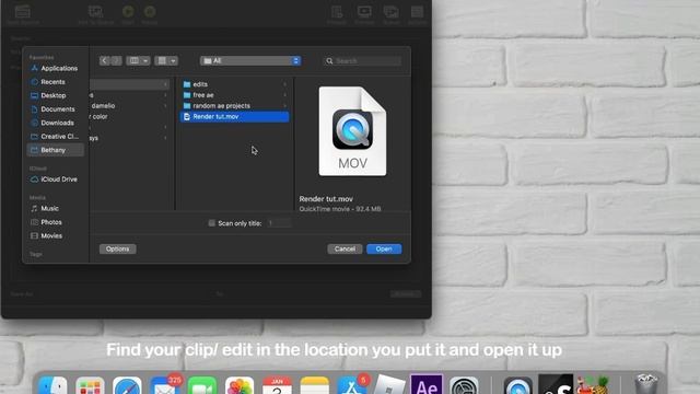 How to render edits on after effects mac! смотреть онлайн