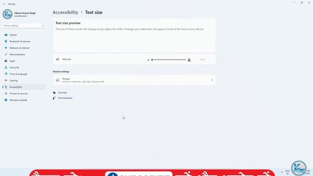 ✅ How To Make Text Bigger Or Smaller On Windows 11 смотреть онлайн