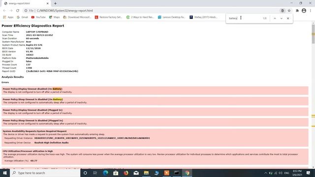 How to check laptop battery health windows 10 смотреть онлайн