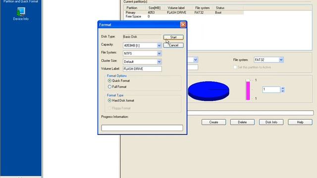 Media Formatting in NTFS file system смотреть онлайн