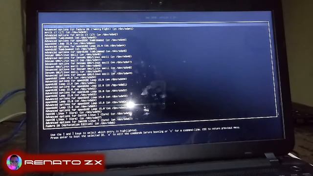 2019 - GNU Grub boot Manager with 55 Operating Systems installed in UEFI - January 5 смотреть онлайн