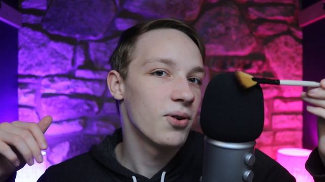 Soft ASMR mic brushing & whispering (update 20.1) смотреть онлайн