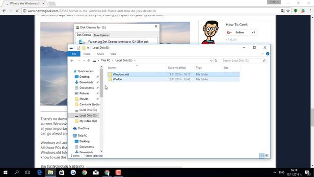 How to delete Windows.old смотреть онлайн