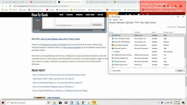 Windows 10 startup application popup issue смотреть онлайн