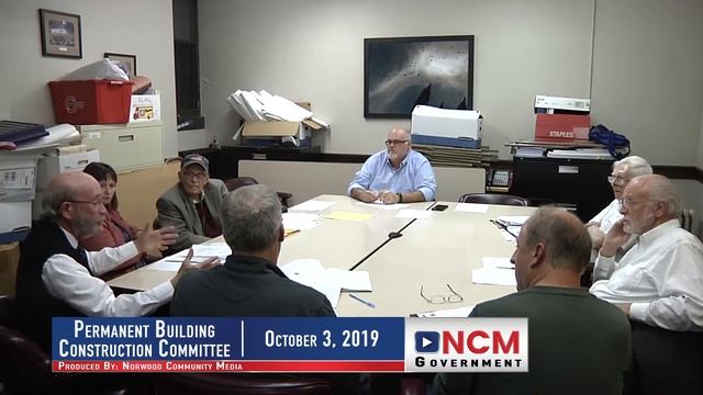 Permanent Building Construction Committee 10.3.19 смотреть онлайн
