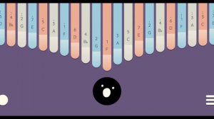 trying to play bad apple on keylimba for 3 minutes and 55 seconds