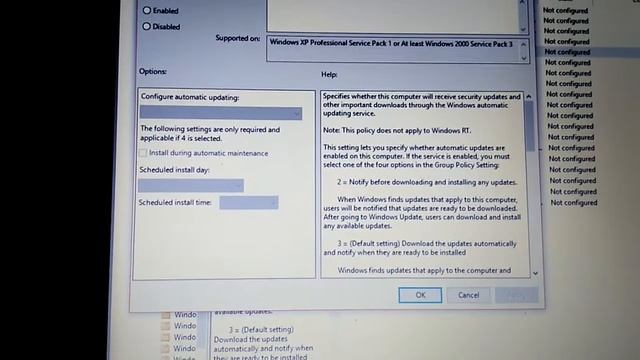Disable automatic windows update in windows 10,10 pro(USING LOCAL GROUP POLICY) смотреть онлайн