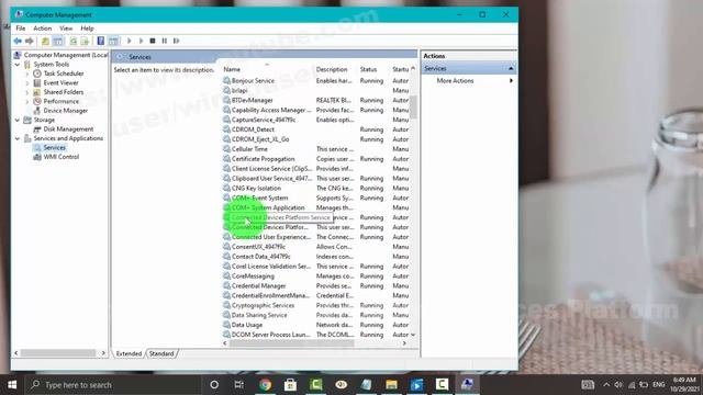 Windows 10 Home : How to Start or Stop Connected Devices Platform Service смотреть онлайн