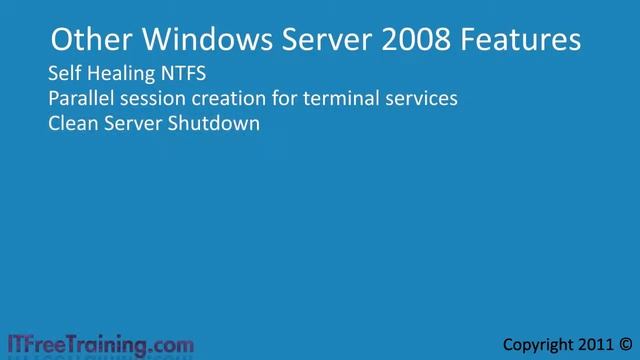 New Features in Windows Server 2008 R2 and Service Pack 1 смотреть онлайн