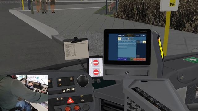 OMSI 2 Berlin Line M29 eCitaro G25 Steering Wheel and Pedals Livestream смотреть онлайн