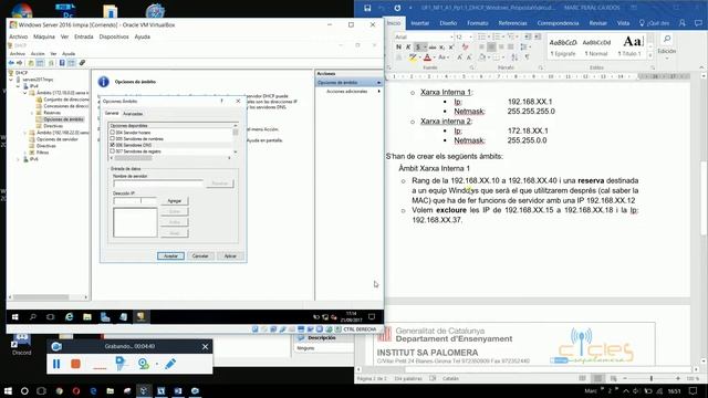 Configuracio DHCP Windows 2016 смотреть онлайн