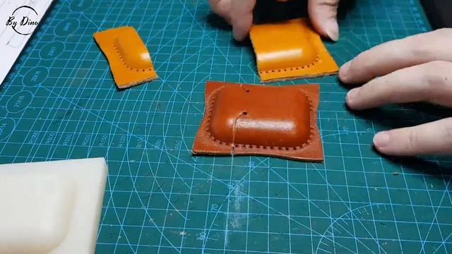 Leather | DIY | Apple Airpods Leather (2 colors in 1) | Wet Molding смотреть онлайн