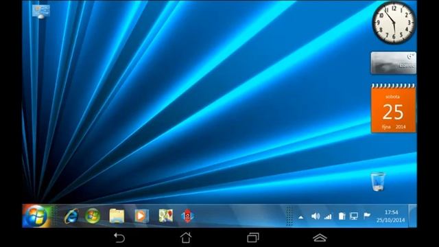 Instructions to install Windows 7 Skin for your Android phone or tablet. смотреть онлайн