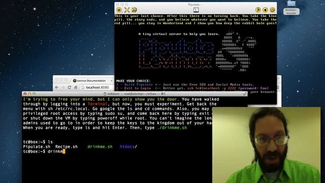 Levinux Beta 3 Released! Chase the Rabbit! смотреть онлайн