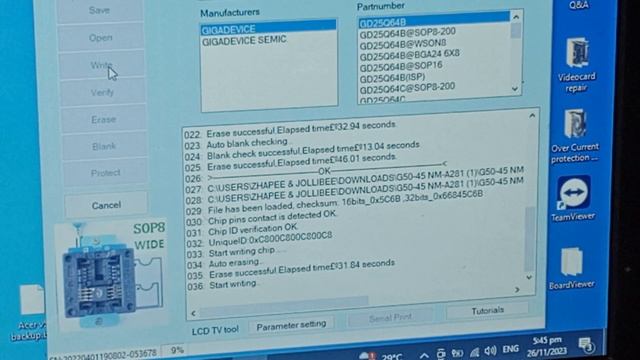 Lenovo G50-45 Unable To Boot In Windows ACLU5-ACLU6 NM-A281 REV-1.0