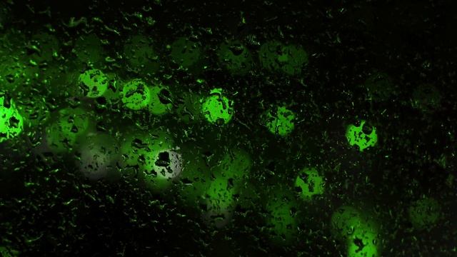 Rain & Thunder Sounds Center You/Rain on Window/Green Lights смотреть онлайн