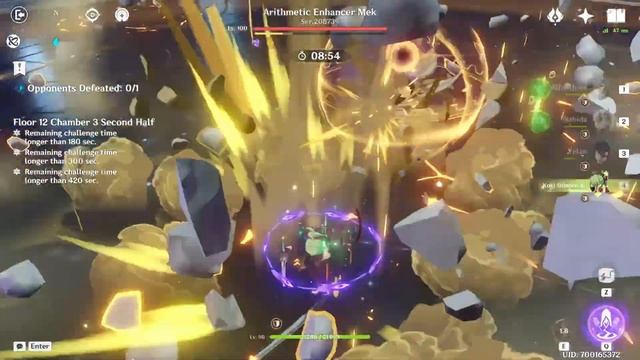 Spiral Abyss 4.5 | Neuvillete C0R1 Hyperfreeze & Alhaitham C0R0 Quickbloom | Floor 12 - 9 stars смотреть онлайн