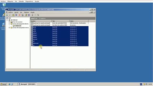 Windows 2003- Configuración DNS смотреть онлайн
