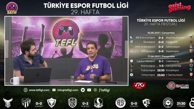 TEFL 3. SEZON 29. HAFTA PERSEMBE MAÇ YAYINLARI смотреть онлайн