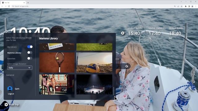 Mamma New Tab Chrome Extension смотреть онлайн