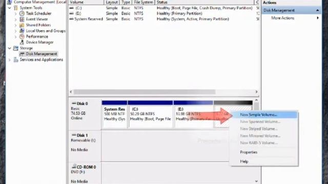 How to create partition in Windows 10 смотреть онлайн