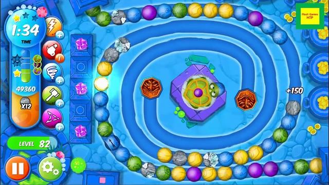 Zuma Deluxe - Woka Woka - Best of Kid Game – FlashGamesHTP Android, iOS Full Level #2 смотреть онлайн