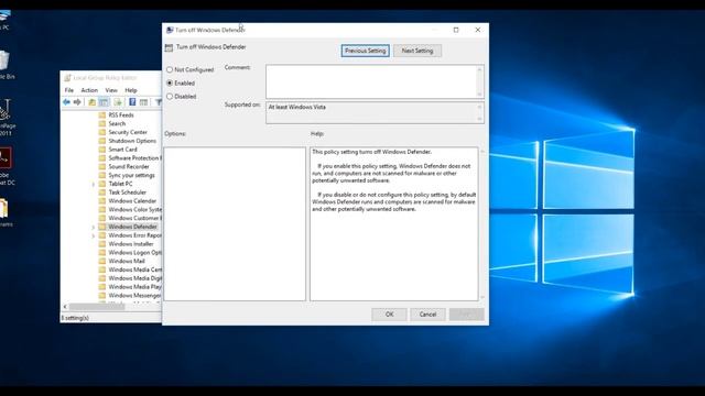 How to Turn Off Windows Defender in Windows 10 | Disable windows defender in win 10 смотреть онлайн
