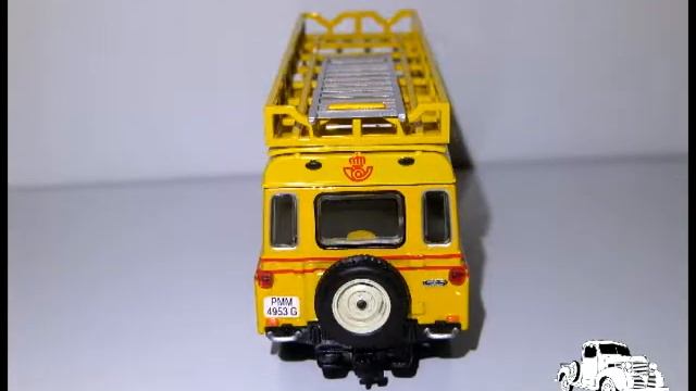 Land Rover 109 "Correos" - Test Altaya - 1/43 смотреть онлайн
