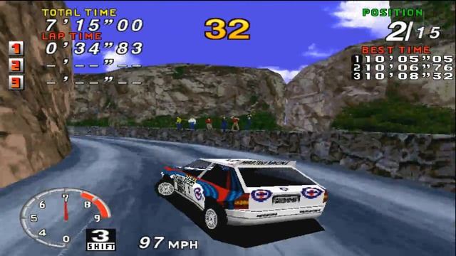 Sega Rally Championship | Campeonato | Parte 2 | JP смотреть онлайн
