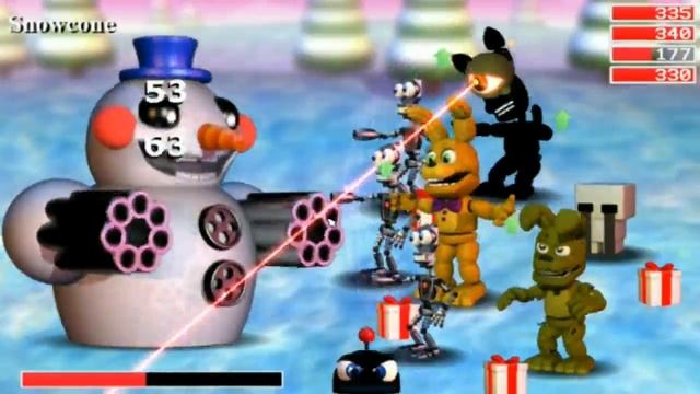FNAF World #6 | Fixed Party Hard Mode + Scott Cawthon Boss Battle! смотреть онлайн