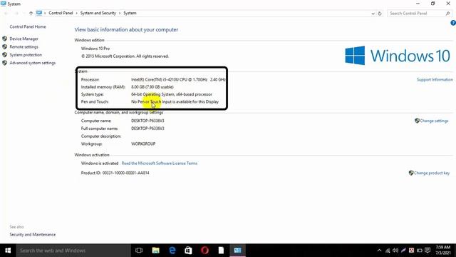 How To Check 64 bit or 32 bit Windows 10 Latest Update смотреть онлайн