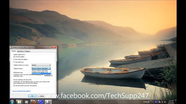 Get Vista like Taskbar in Windows 7 смотреть онлайн