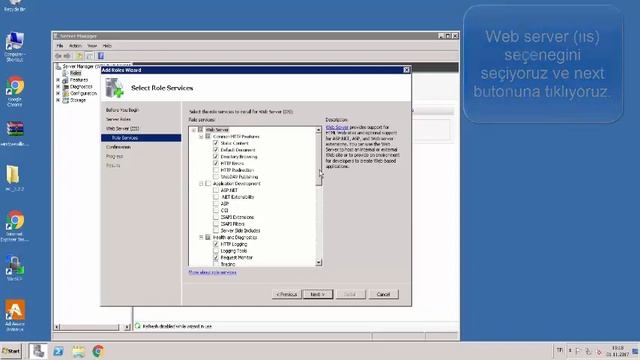 Windows Server 2008 İİS kurulumu смотреть онлайн